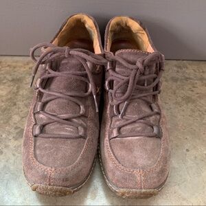 Vintage Timberland Leather Waterproof Brown Lace Up Shoes Size 8M